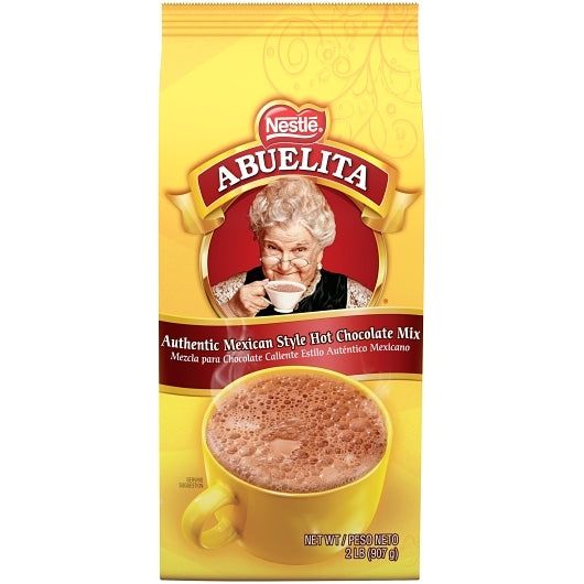 NESTLE ABUELITA Authentic Mexican Style Hot Chocolate Mix, 6x2lb bags