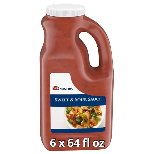 MINOR'S Sweet & Sour Sauce Ready To Use 6x0.5gallon