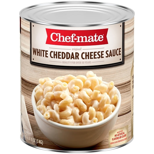 Chef-mate White Cheddar Cheese Sauce 6 x106 ounces