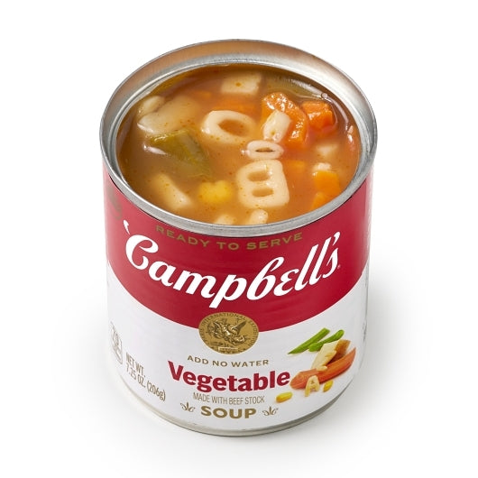 CAMPBELL'S CLASSIC VEGETABLE SHELF STABLE SOUP, 24 - 7.25  OZ