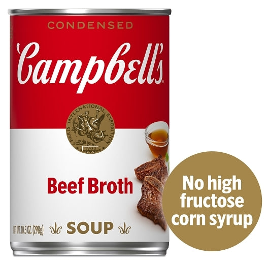 CAMPBELL'S CONDENSED SOUP RED & WHITE BEEF BROTH, 12 - 10.5 OZ