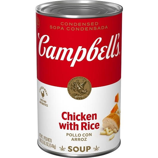 CAMPBELL'S CLASSIC CHICKEN AND RICE CONDENSEDSHELF STABLE SOUP, 12 - 50 OZ