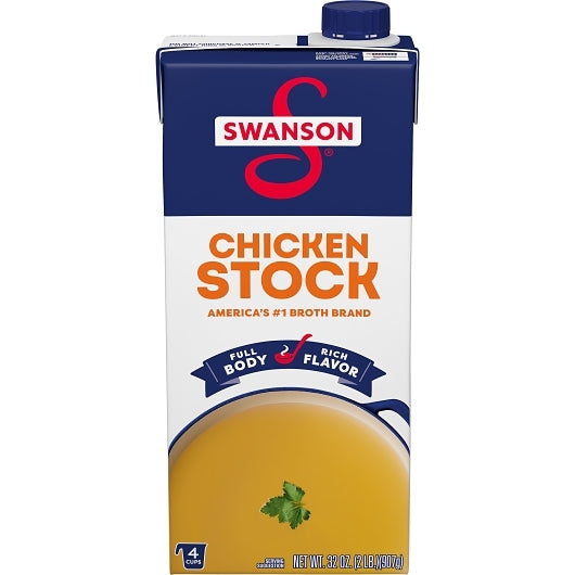SWANSON CHICKEN STOCK, 12 - 32 OZ