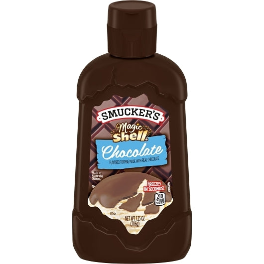 SMUCKER 7.25 OUNCE MAGIC SHELL CHOCOLATE TOPPING 8 COUNT Case