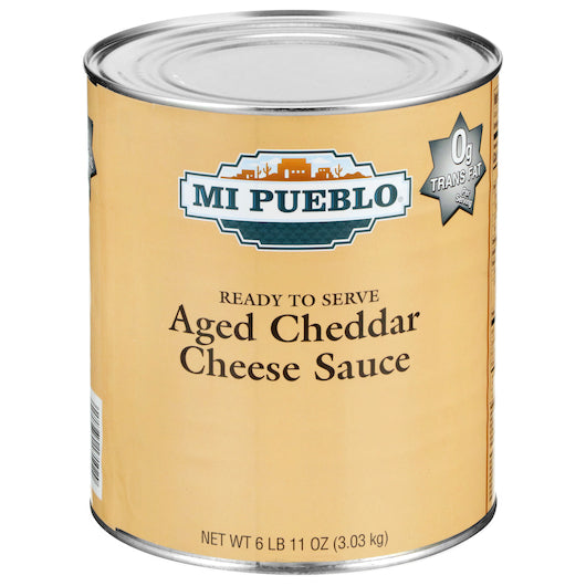 MI PUEBLO 107 OZ AGED CHEDDAR CHEESE SAUCE-CASE OF 6