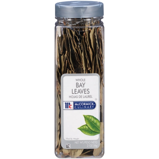 McCormick Culinary Whole Bay Leaves, 2 oz (Case of 6)
