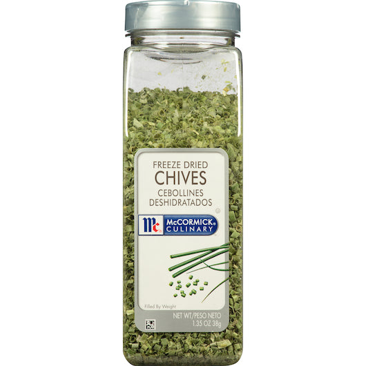 MCCORMICK CULINARY FREEZE DRIED CHIVES 1.35 OZ