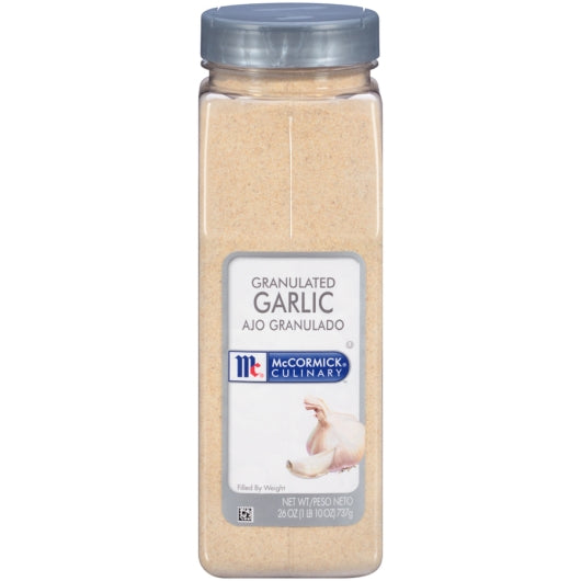 McCormick Culinary Granulated Garlic, 26 oz (Case of 6)