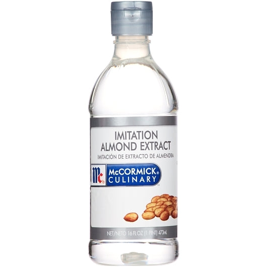 McCormick Culinary Imitation Almond Extract, 16 fl oz (Case of 6)