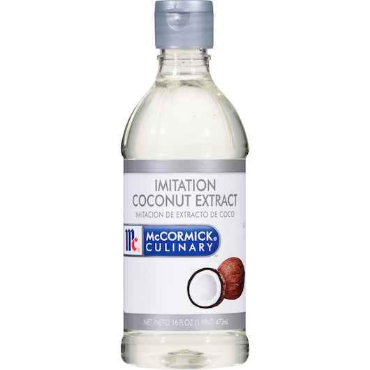 McCormick Culinary Imitation Coconut Extract,16 fl oz (Case of 6)