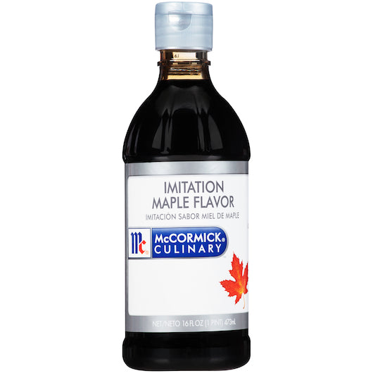 McCormick Culinary Imitation Maple Flavor, 16fl oz (Case of 6)