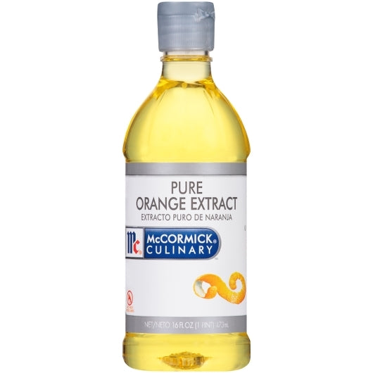McCormick Culinary Pure Orange Extract, 16 floz (Case of 6)