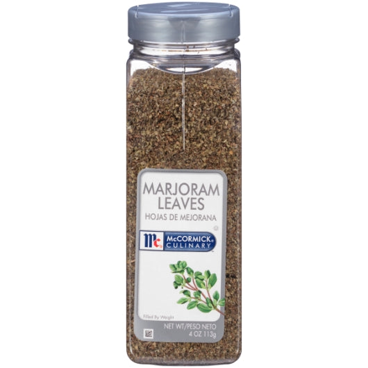 McCormick Culinary Marjoram Leaves, 4 oz (Case of 6)