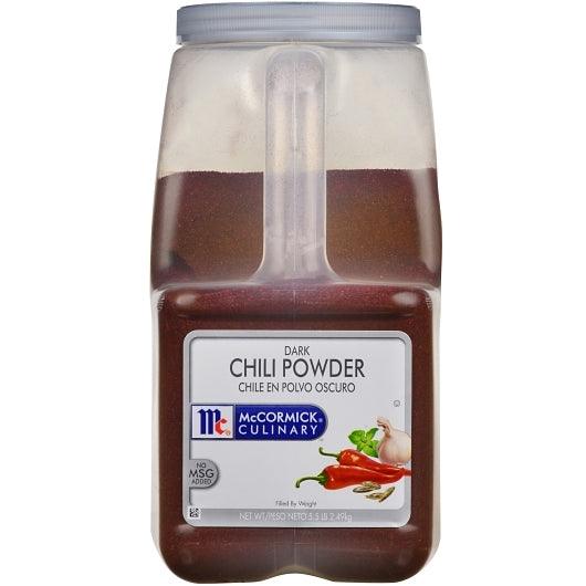 McCormick Culinary Dark Chili Powder, 5.5 lb (Case of 3)