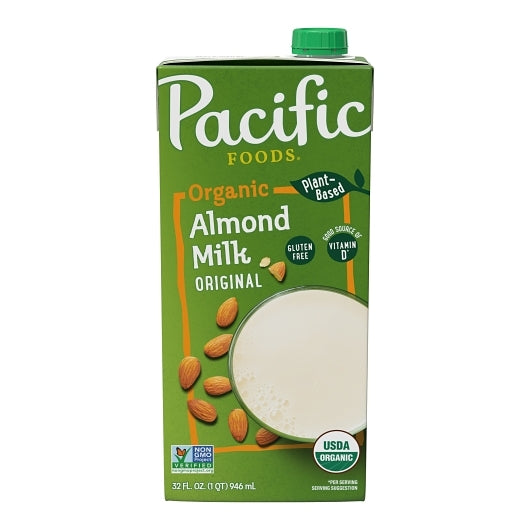 Pacific Foods Organic Almond Original Plant-Based Beverage, 32oz