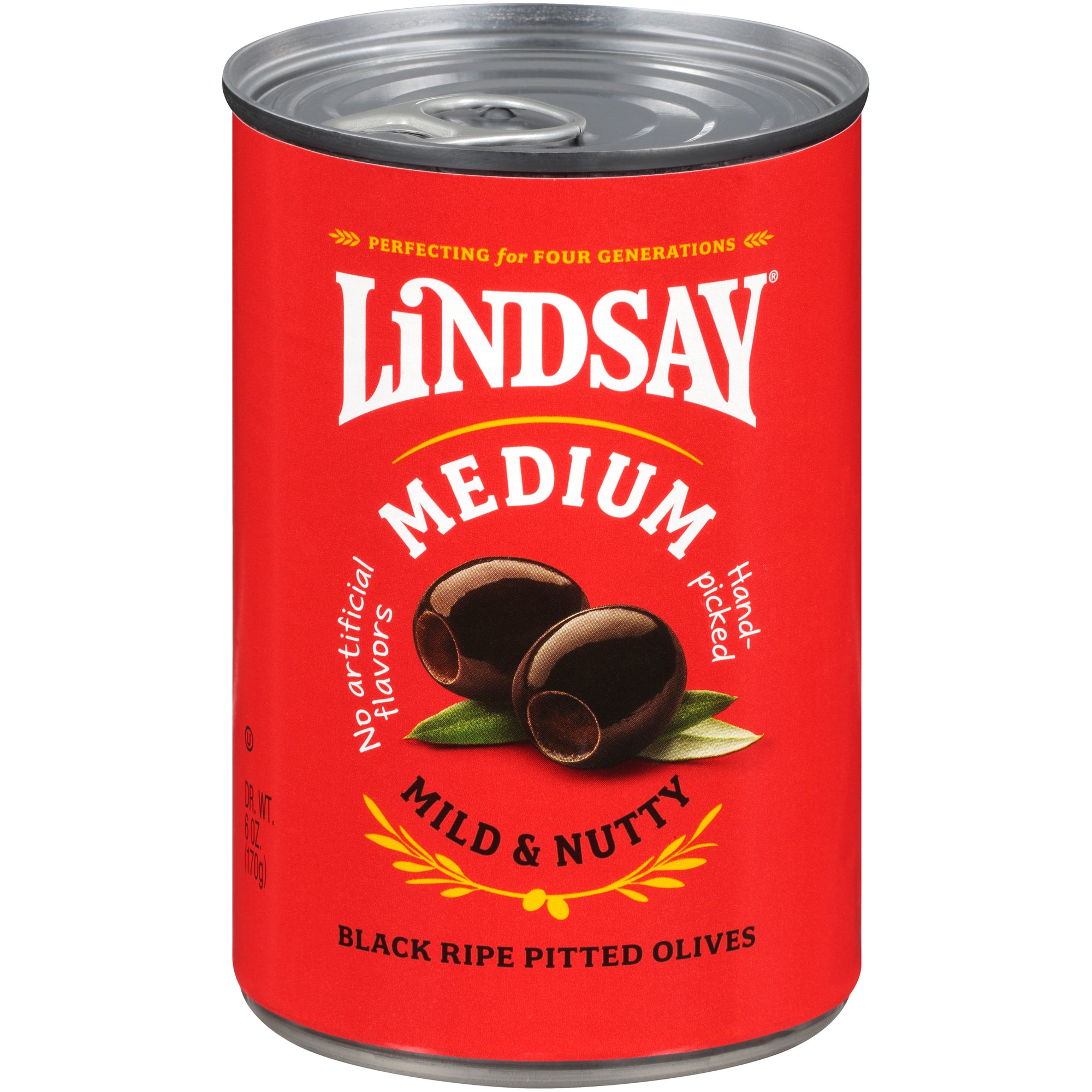 Lindsay Medium Pitted Black Olives 6oz