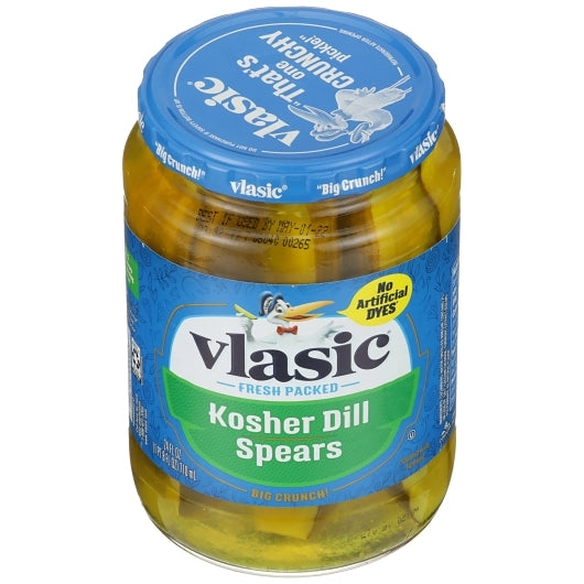 VLASIC Kosher Dill Spears, 24 FL OZ