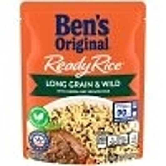 BEN'S ORIGINAL LONG GRAIN & WILD ORIGINAL READY RICE, 12 - 8.8 OZ