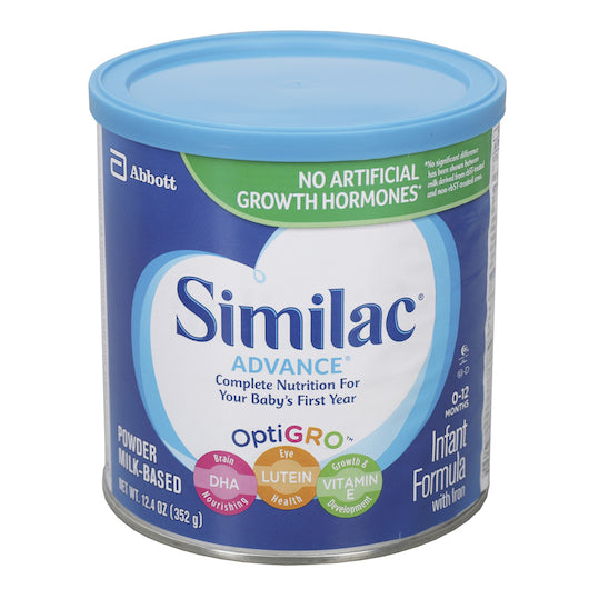 SIMILAC ADVANCE POWDER 6/12.4OZ CAN