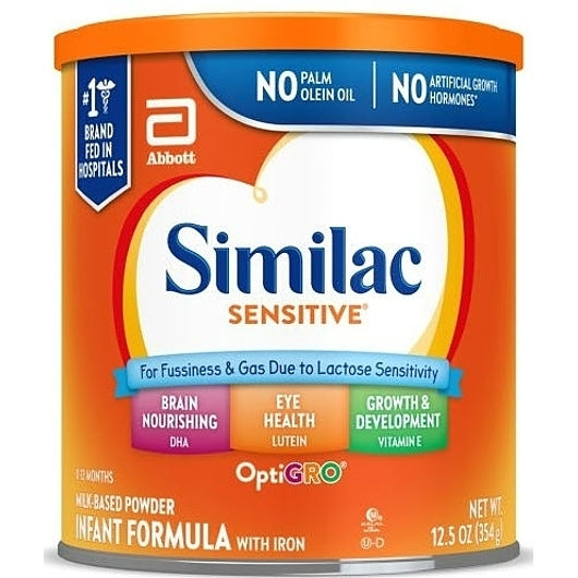 SIMILAC SENSITIVE POWDER 1/12.5OZ CAN.