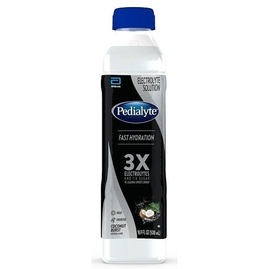 PEDIALYTE ADVANCED REHYDRATION COCONUT 500 MILLILITER BOTTLE 12 COUNT