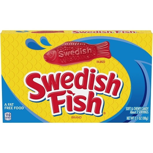 SWEDISH FISH BERRY SOFT CANDY 3.1 OZ x 12