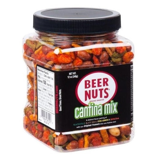 BEER NUTS 12 oz. Cantina Mix Jar