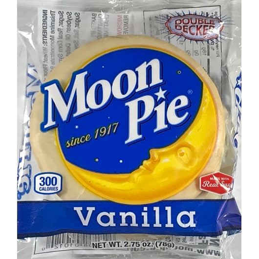 Vanilla Double Decker MoonPie Marshmallow Sandwich Case 9/9 ct./2.75 oz.