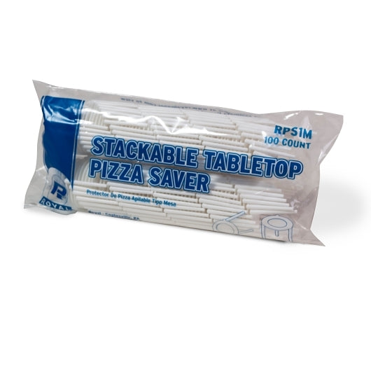 Royal Tabletop Pizza Saver, 1.5? Tall, Packe 10 Packs Of 100 Per Case
