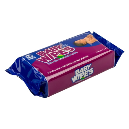 BABY WIPE UNSCENTED REFILL PKD 12/80