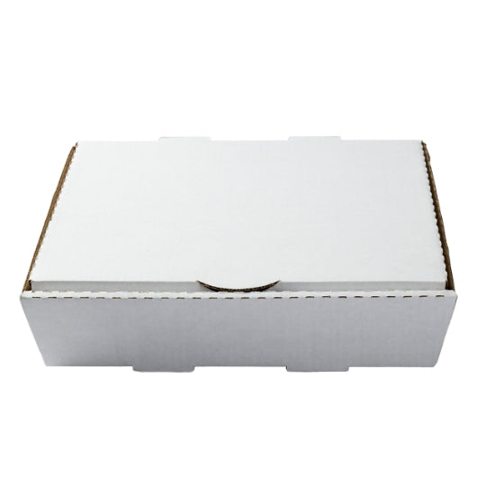 0254 Corrugated Catering Box Half Pan, White 13? x 10 7/8? x 3?