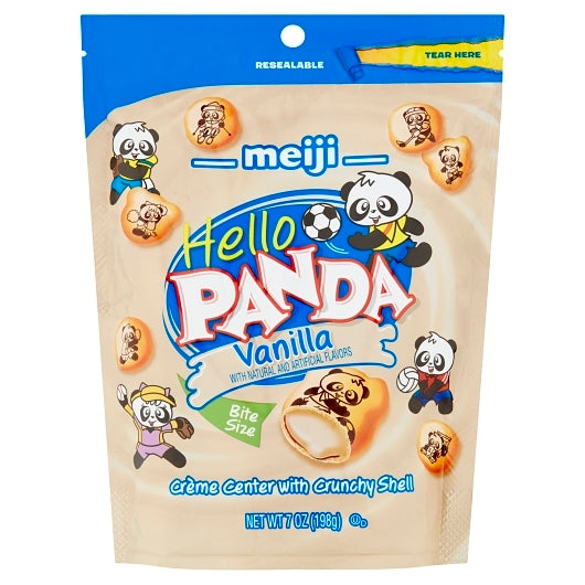 HELLO PANDA VANILLA CREME FILLED BITE SIZE COOKIE, 6 - 7 OZ