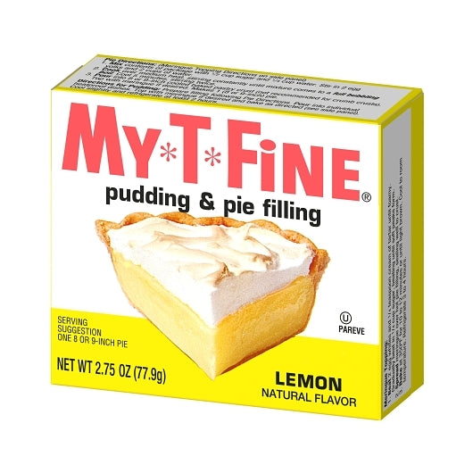 MY T FINE LEMON PUDDING & PIE FILLING, 12 - 2.75 OZ