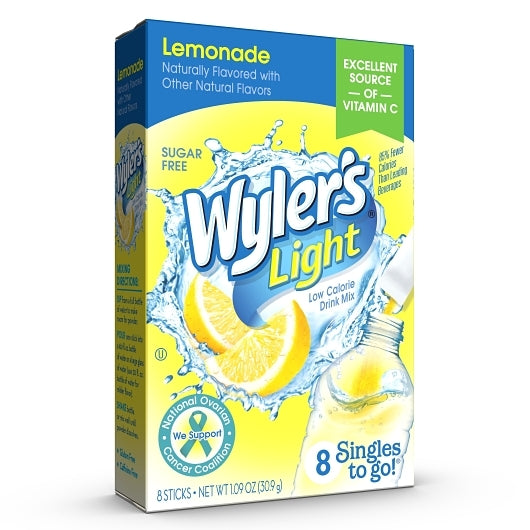 WYLER'S LEMONADE DRINK MIX SINGLES