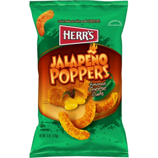 HERR FOODS INC JALAPENO POPPERS, 12 - 6 OZ