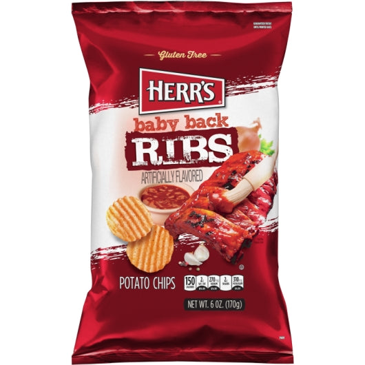 HERR FOODS INC BABY BACK RIB, 12 - 6 OZ
