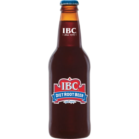 12OZ DIET IBC ROOT BEER GLS 4PKX6