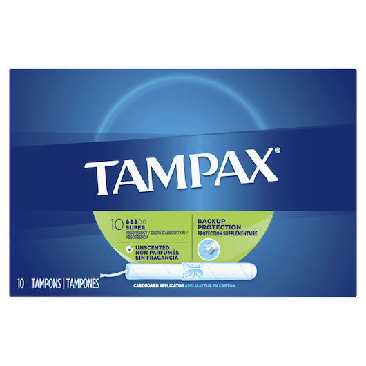 TAMPAX SUPER, 4 - 12 - 10 CNT