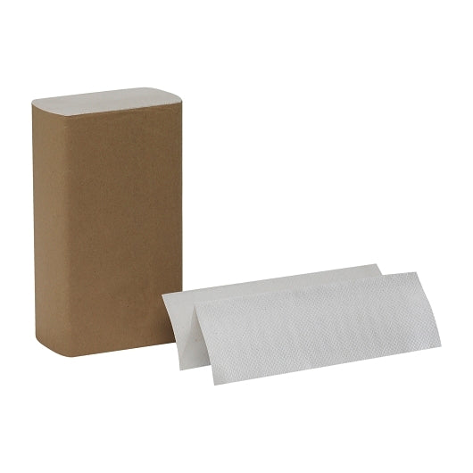 PACIFIC BLUE BASIC(R) MULTIFOLD PAPER TOWELS BY GP PRO (GEORGIA-PACIFIC), WHITE, 4,000 TOWELS PER CA
