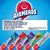 Airheads Individually Wrapped Full Size CandyBars 5 Flavor Variety Pack, 8, 18 Count Bulk Pack, (.5