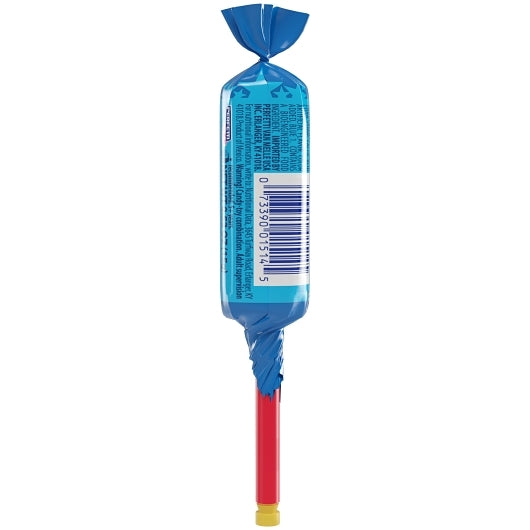 6 piece case of 30 count Chupa Chups Melody Pop showbox displays, including Strawberry, Blue Raspber