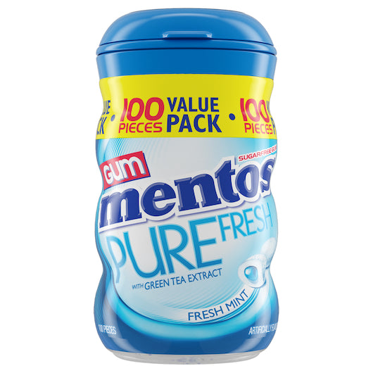 6/6ct Mentos Gum XL - PF Freshmint
