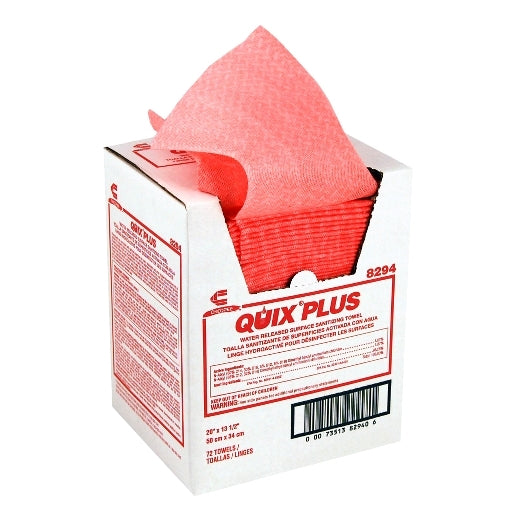 8294, Chicopee Quix Plus, Medium Duty, Pink, 20? x 13.5?