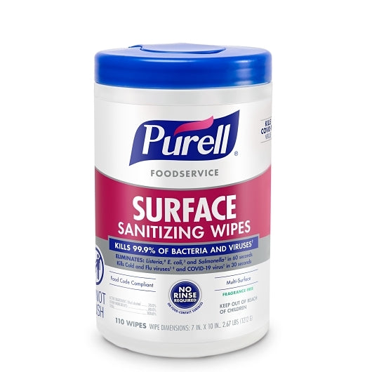 PURELL FOODSERVICE SURFACE WIPES, 1 - 6 EA