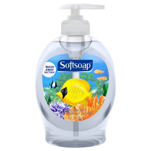 SOFTSOAP AQUARIUM LIQUID HAND SOAP, 6 - 7.5 OZ