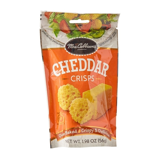 CHEDDAR CHEESE CRISPS 9-1.98 OUNCE
