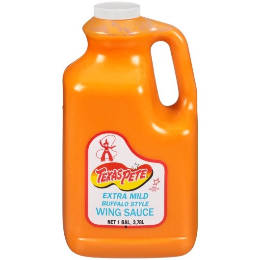Gallon Texas Pete Buffalo Style Extra Mild Chicken Wing Sauce