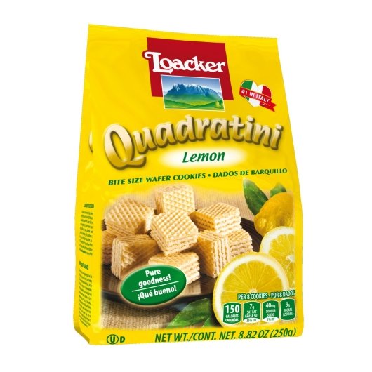 LOACKER QUADRATINI LEMON, 6 - 8.82 OZ