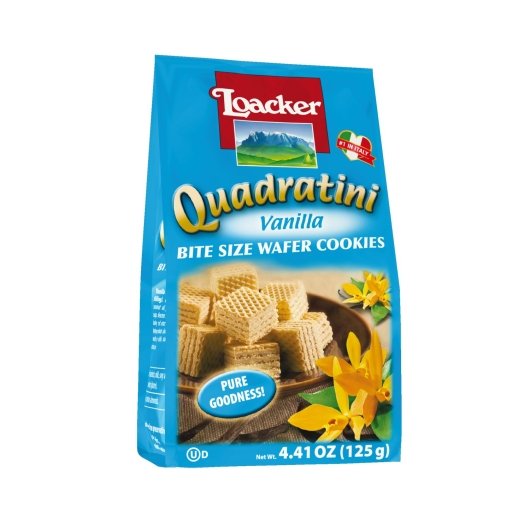 LOACKER QUADRATINI VANILLA, 6 - 4.41 OZ