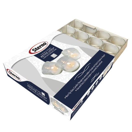 5 Hour Petite Lites Clear Wax Candles